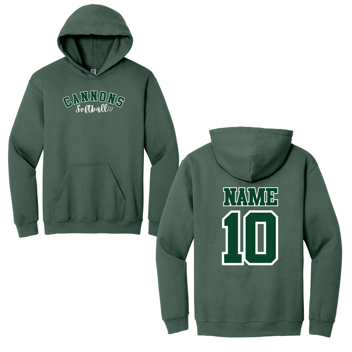 Cannons Softball 5 Hoodie