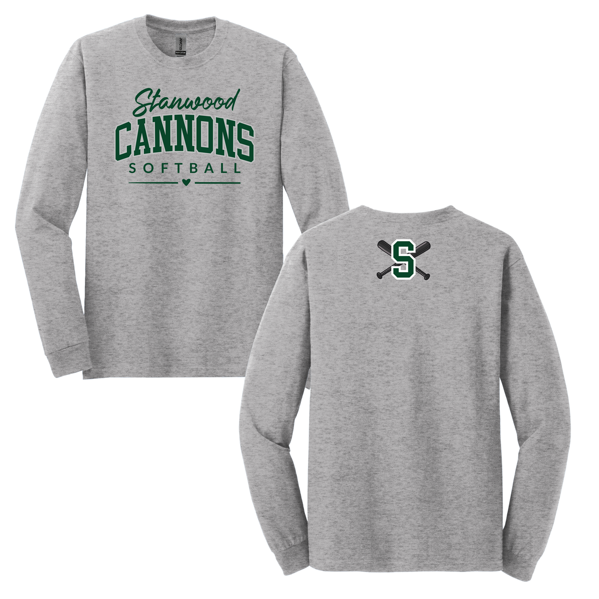 Cannons Softball 7 Long Sleeve (10U Comp)
