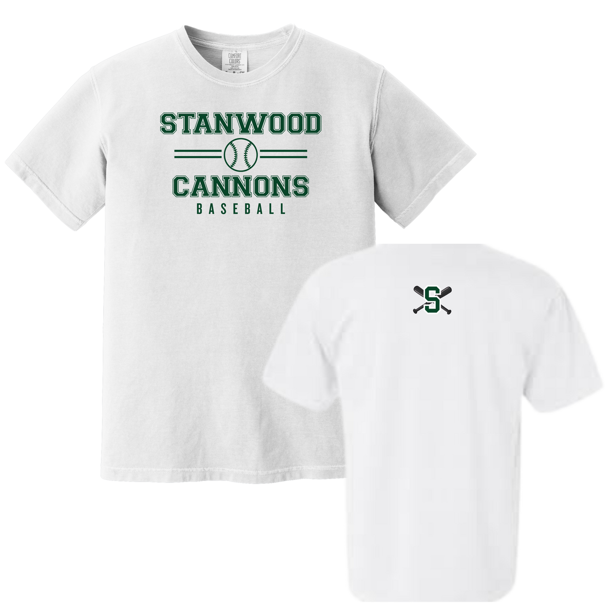Cannons Baseball 2 Tee