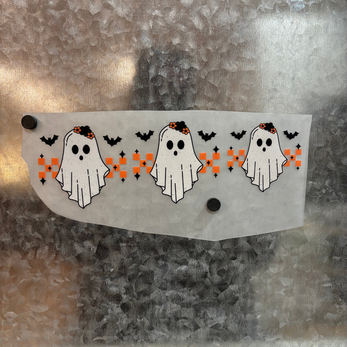 3 Checkered Ghosts