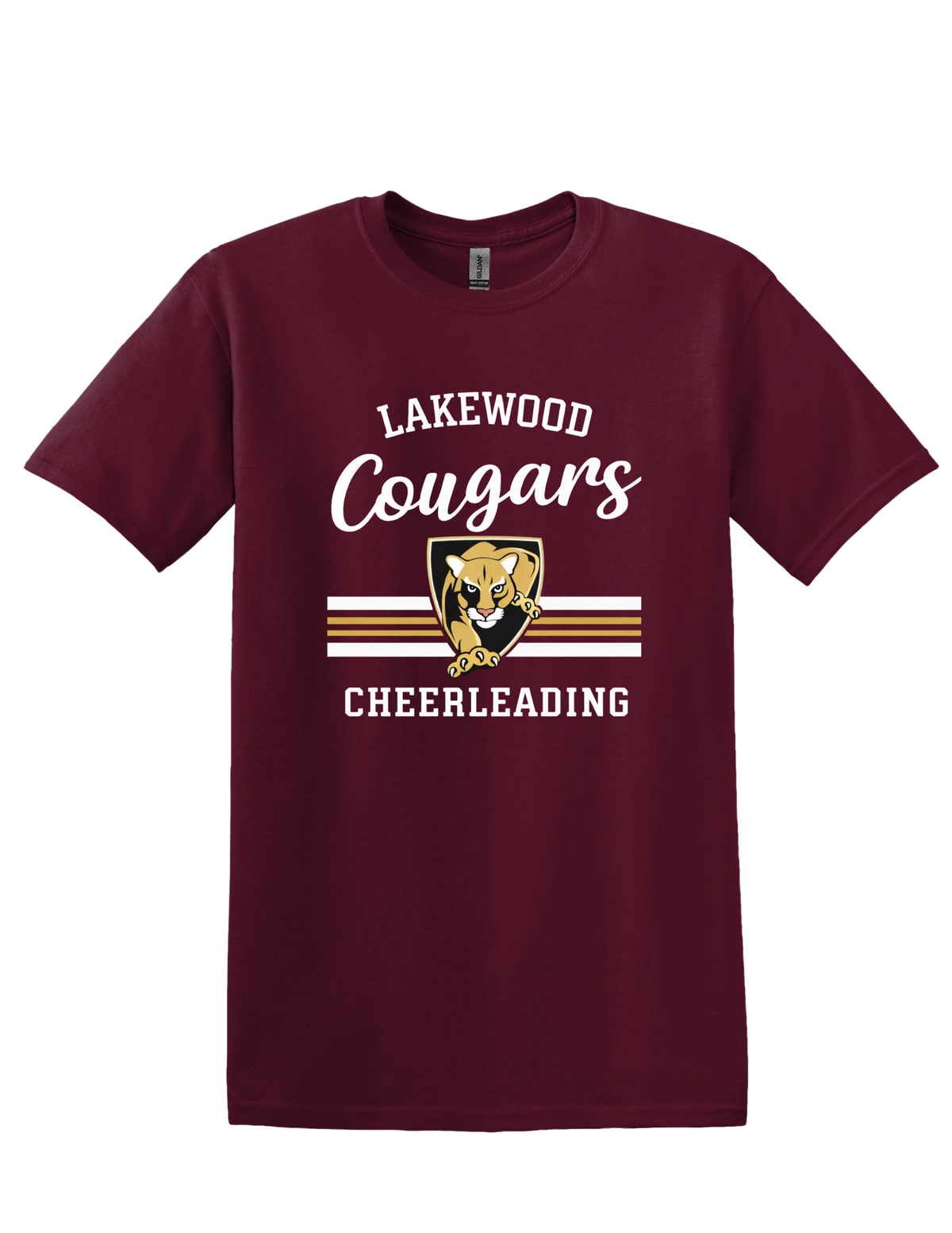 Lakewood Cougars Cheerleading Tee
