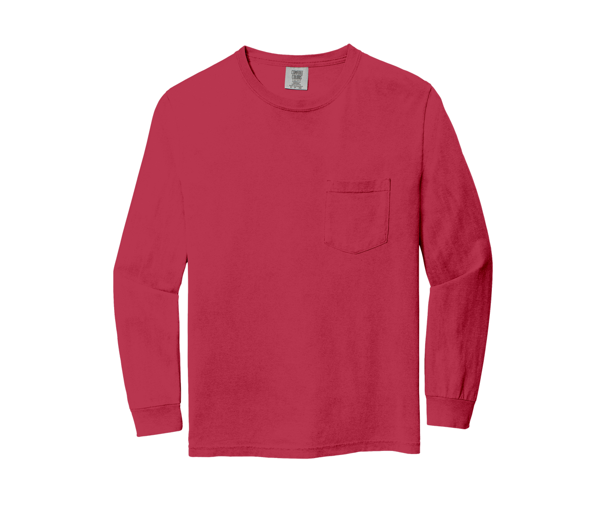Comfort Colors Pocket Long Sleeve