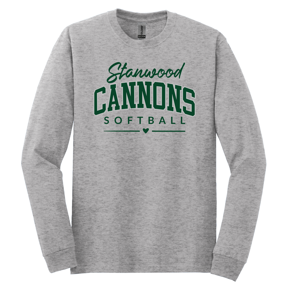 Cannons Softball 7 Long Sleeve (10U Comp)