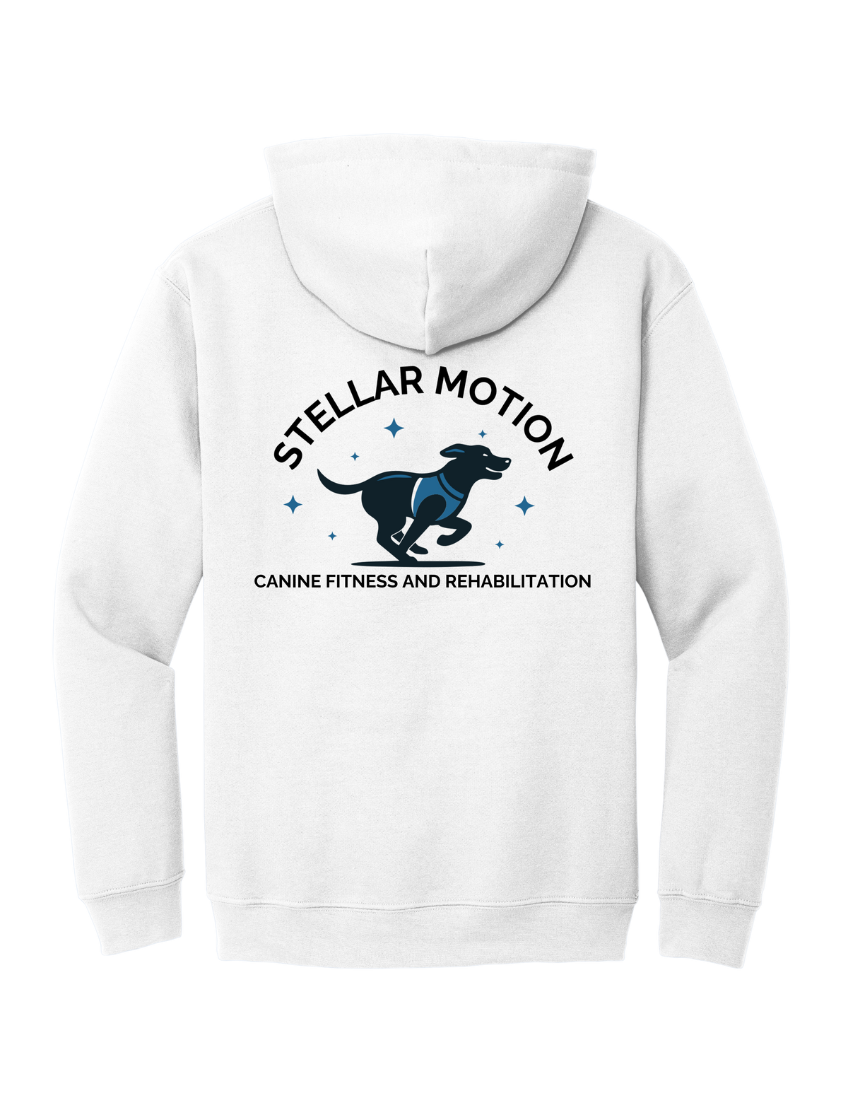 Stellar Motion White Hoodie